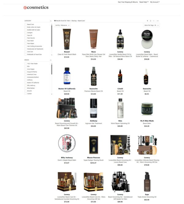 beard day for men_eCosmetics