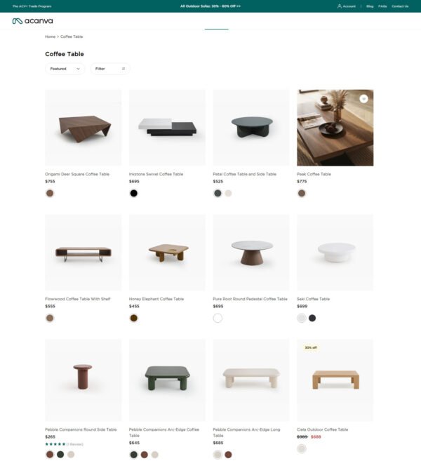 coffee tables_Acanva