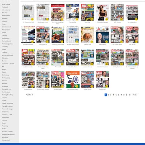 digital newspapers_ Magzter