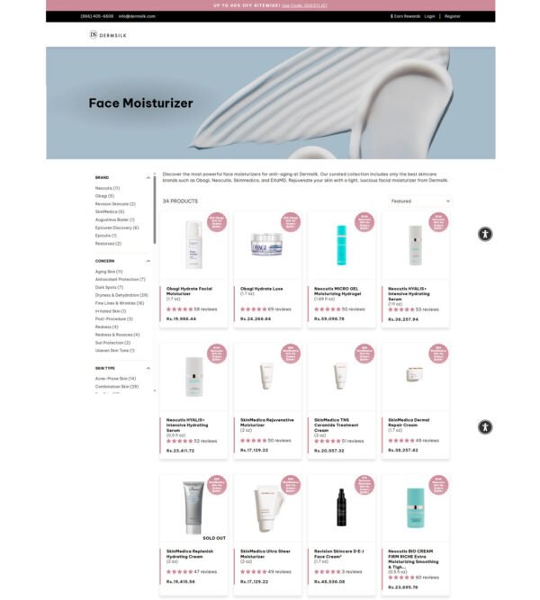 face moisturizer_Dermsilk