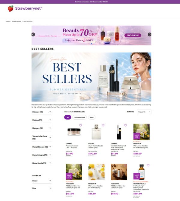 home page_ StrawberryNET
