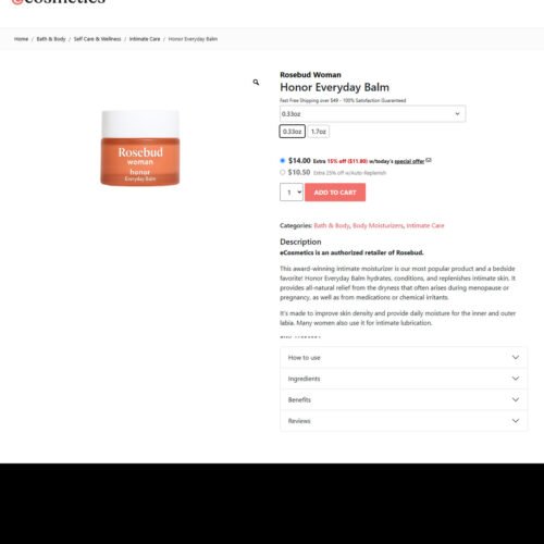 honor every day balm_eCosmetics