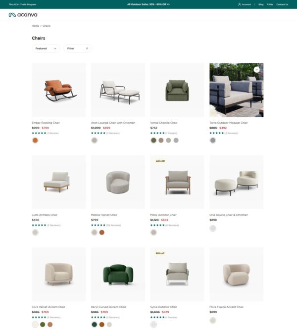 modern chairs_Acanva modern chairs_Acanva