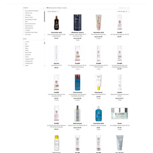 suncare collection
